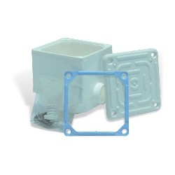 Caixa de Passagem com tampa em ABS